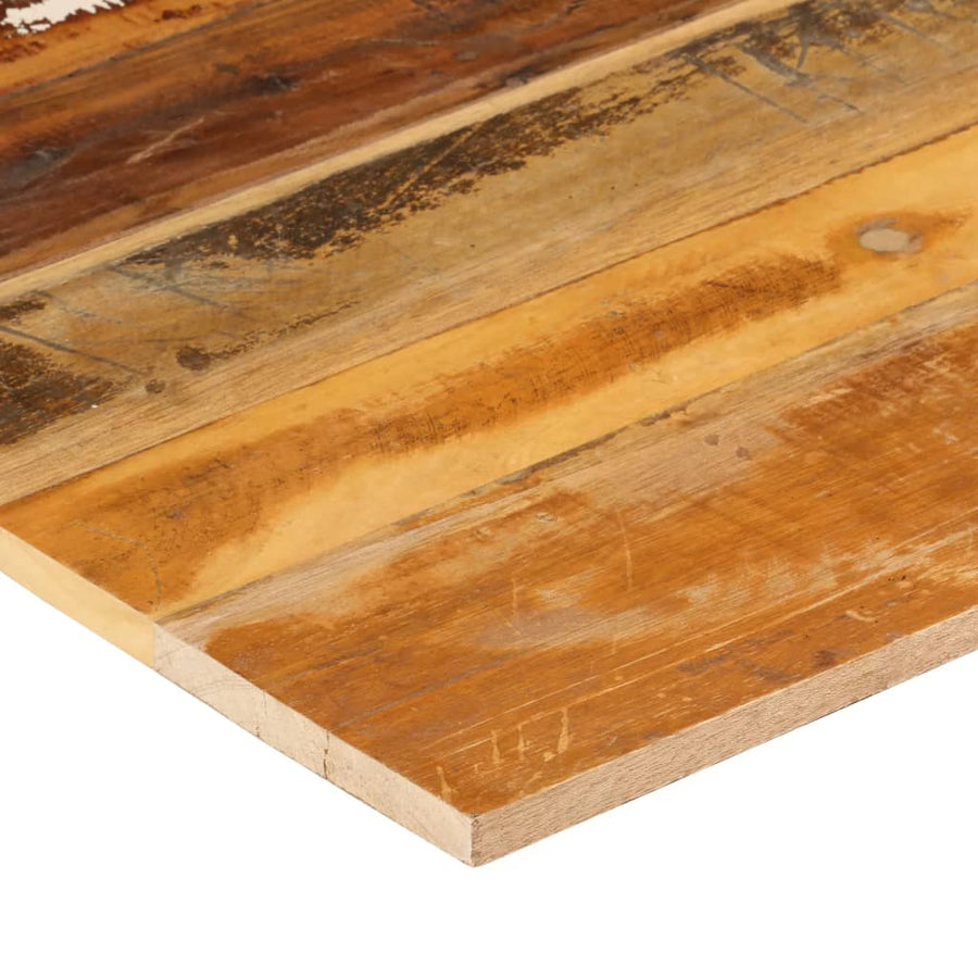 Tafelblad Vierkant 5-6 Mm 70X70 Cm 70 x 70 cm 15-16 mm massief gerecycled hout