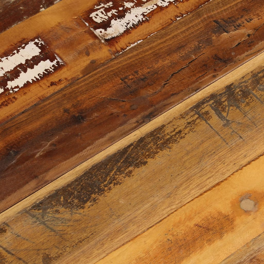 Tafelblad Vierkant 5-6 Mm 70X70 Cm 70 x 70 cm 15-16 mm massief gerecycled hout