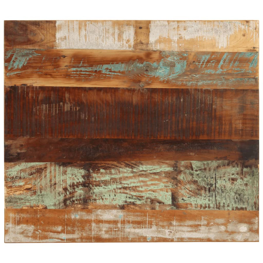 Tafelblad Rechthoekig 5-6 Mm 70X80 Cm 70 x 80 cm 15-16 mm massief gerecycled hout
