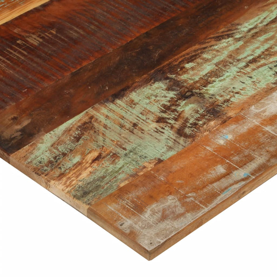 Tafelblad Rechthoekig 5-6 Mm 70X80 Cm 70 x 80 cm 15-16 mm massief gerecycled hout