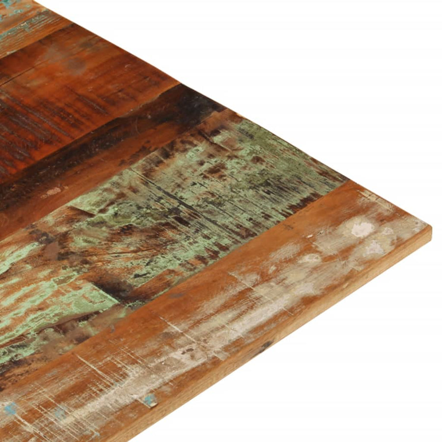 Tafelblad Rechthoekig 5-6 Mm 70X80 Cm 70 x 80 cm 15-16 mm massief gerecycled hout