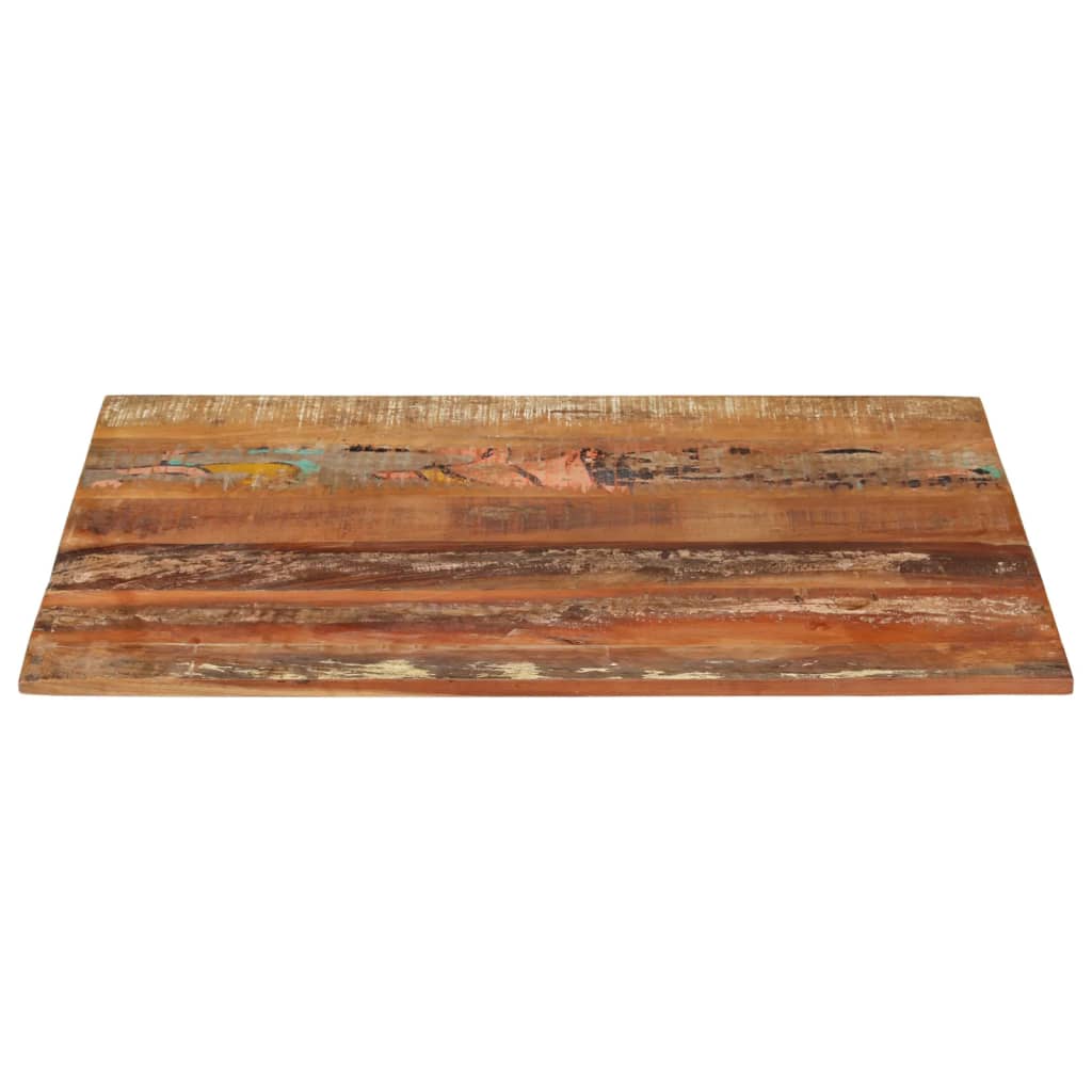 Tafelblad Rechthoekig 5-6 Mm 70X90 Cm 70 x 90 cm 15-16 mm massief gerecycled hout