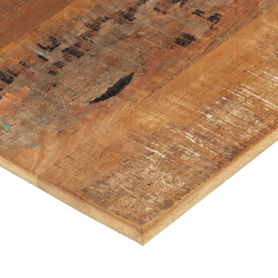 Tafelblad Rechthoekig 5-6 Mm 70X90 Cm 70 x 90 cm 15-16 mm massief gerecycled hout