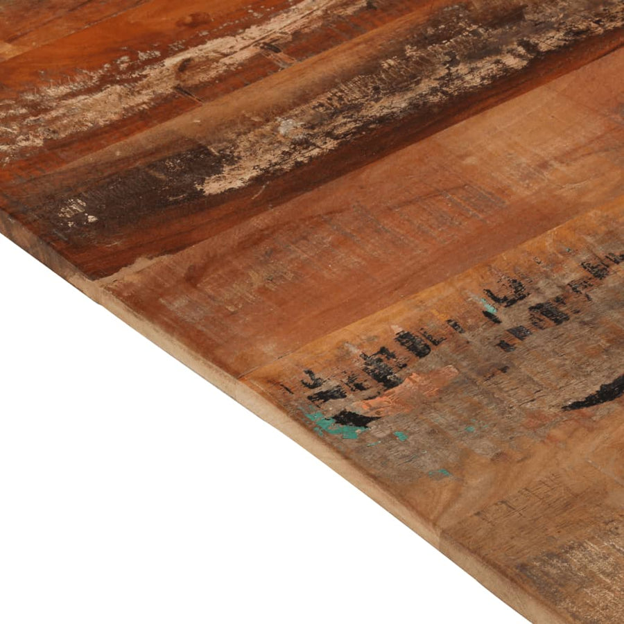 Tafelblad Rechthoekig 5-6 Mm 70X90 Cm 70 x 90 cm 15-16 mm massief gerecycled hout