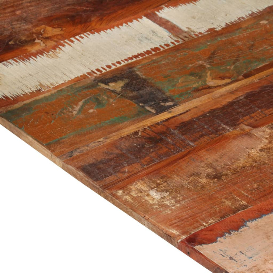 Tafelblad Vierkant 5-6 Mm 80X80 Cm 80 x 80 cm 15-16 mm massief gerecycled hout