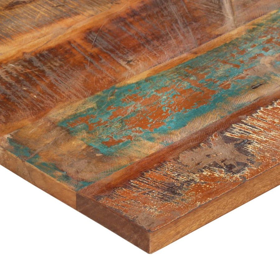 Tafelblad Vierkant 25-27 Mm 60X60 Cm 60 x 60 cm 25-27 mm massief gerecycled hout