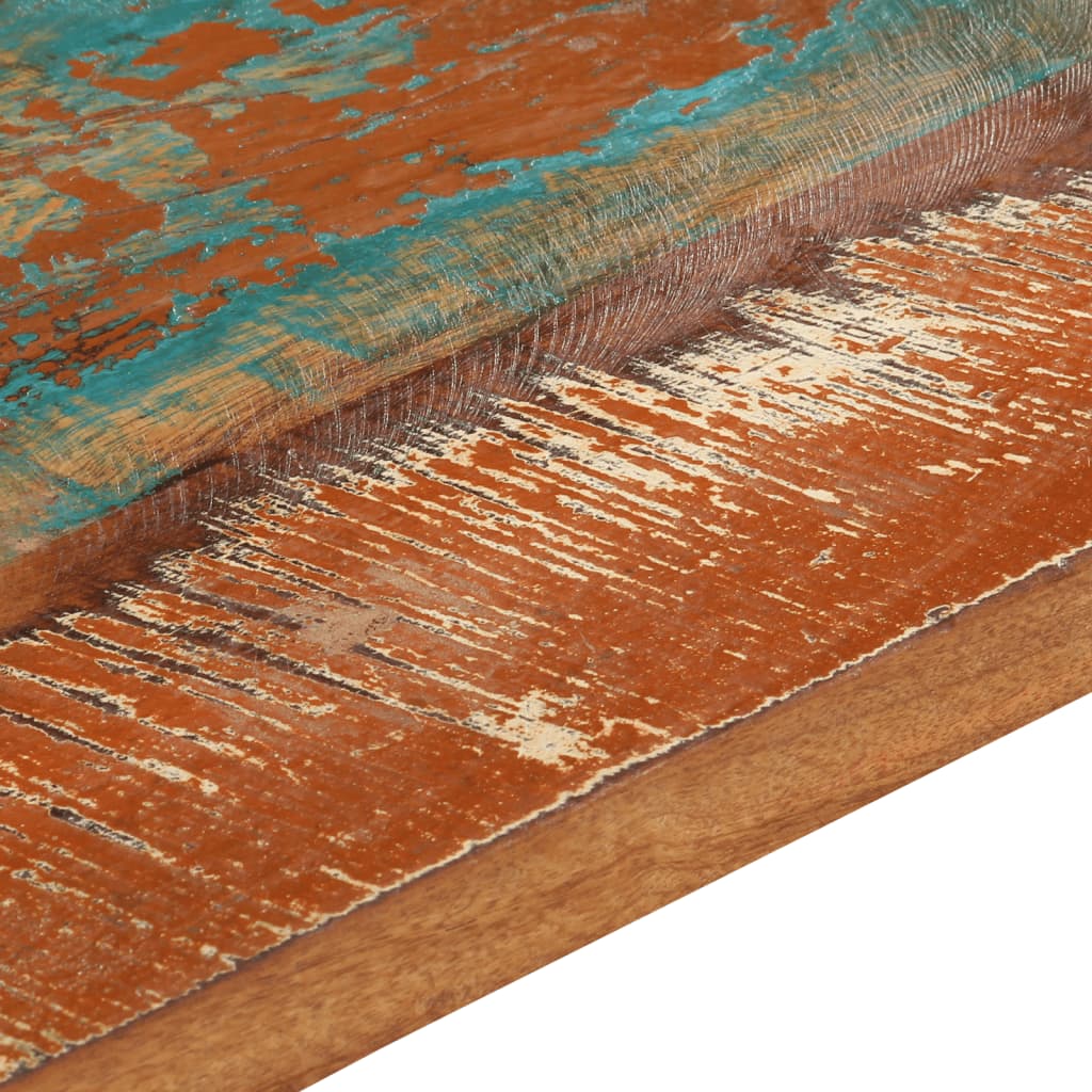 Tafelblad Vierkant 25-27 Mm 60X60 Cm 60 x 60 cm 25-27 mm massief gerecycled hout