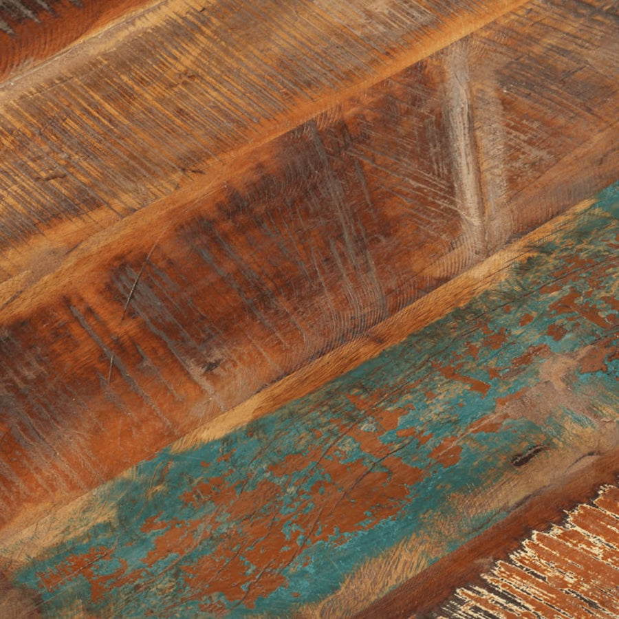 Tafelblad Vierkant 25-27 Mm 60X60 Cm 60 x 60 cm 25-27 mm massief gerecycled hout