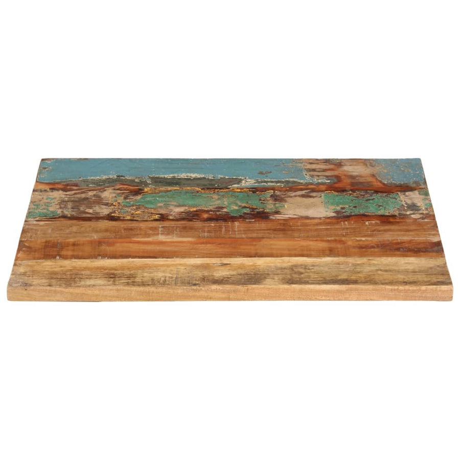 Tafelblad Rechthoekig 25-27 Mm 60X60 Cm Massief Gerecycled Hout 1 60 x 70 cm 25-27 mm