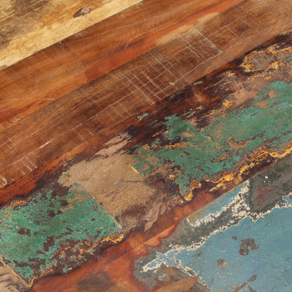Tafelblad Rechthoekig 25-27 Mm 60X60 Cm Massief Gerecycled Hout 1 60 x 70 cm 25-27 mm