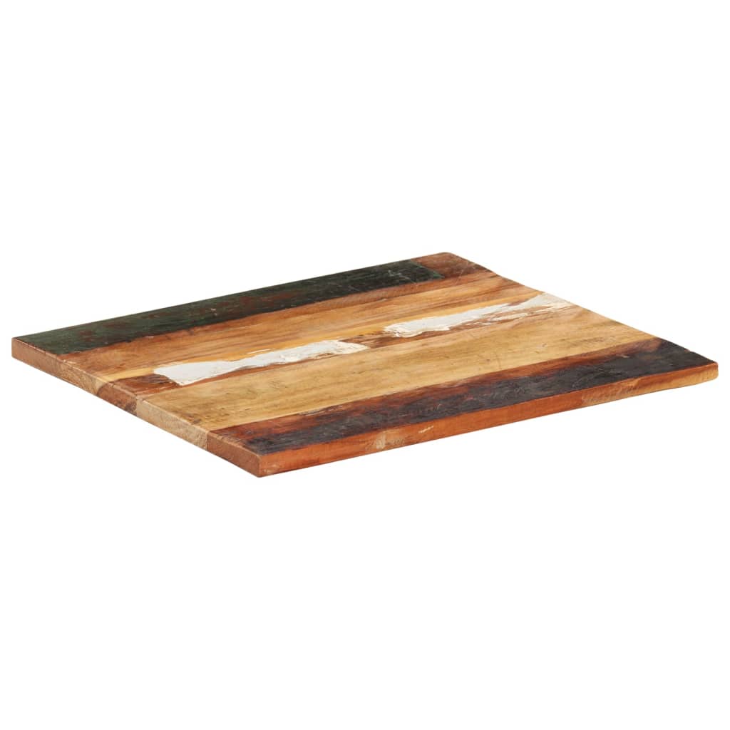 Tafelblad Rechthoekig 25-27 Mm 60X60 Cm Massief Gerecycled Hout 1 60 x 70 cm 25-27 mm