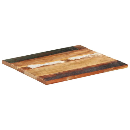 Tafelblad Rechthoekig 25-27 Mm 60X60 Cm Massief Gerecycled Hout 1 60 x 70 cm 25-27 mm