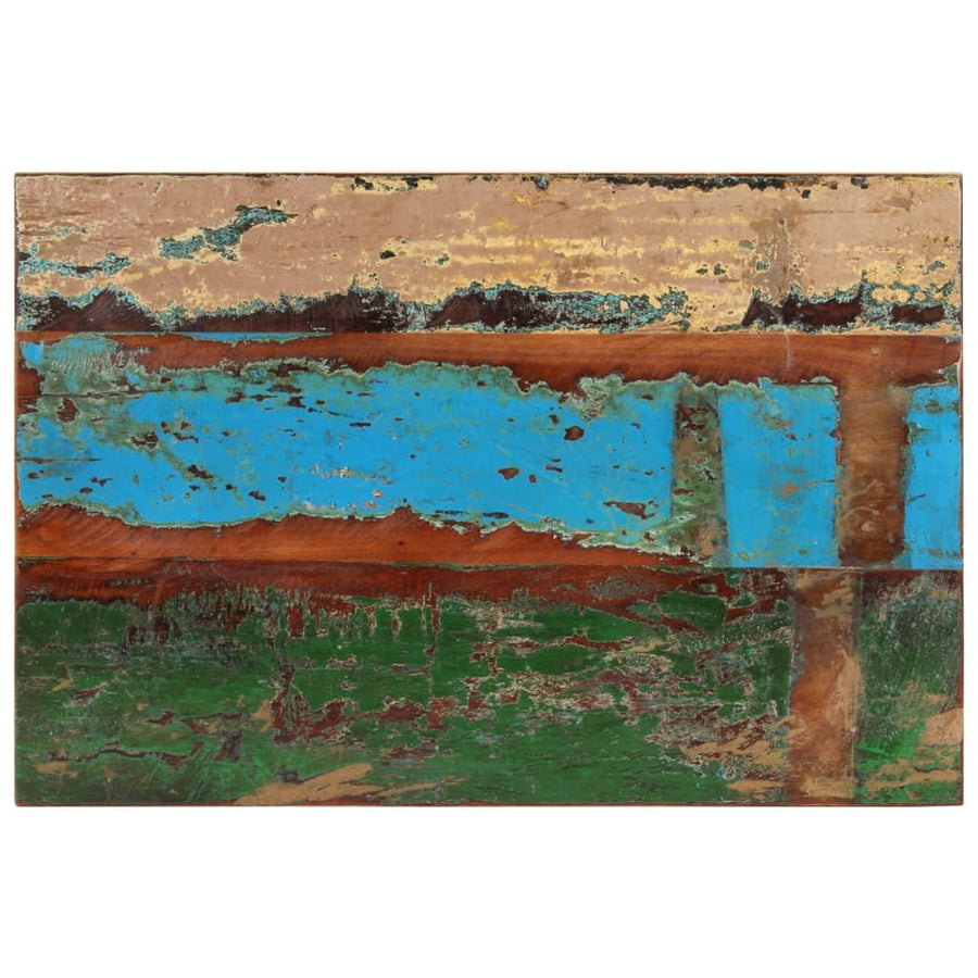 Tafelblad Rechthoekig 25-27 Mm 60X90 Cm 60 x 90 cm 25-27 mm massief gerecycled hout