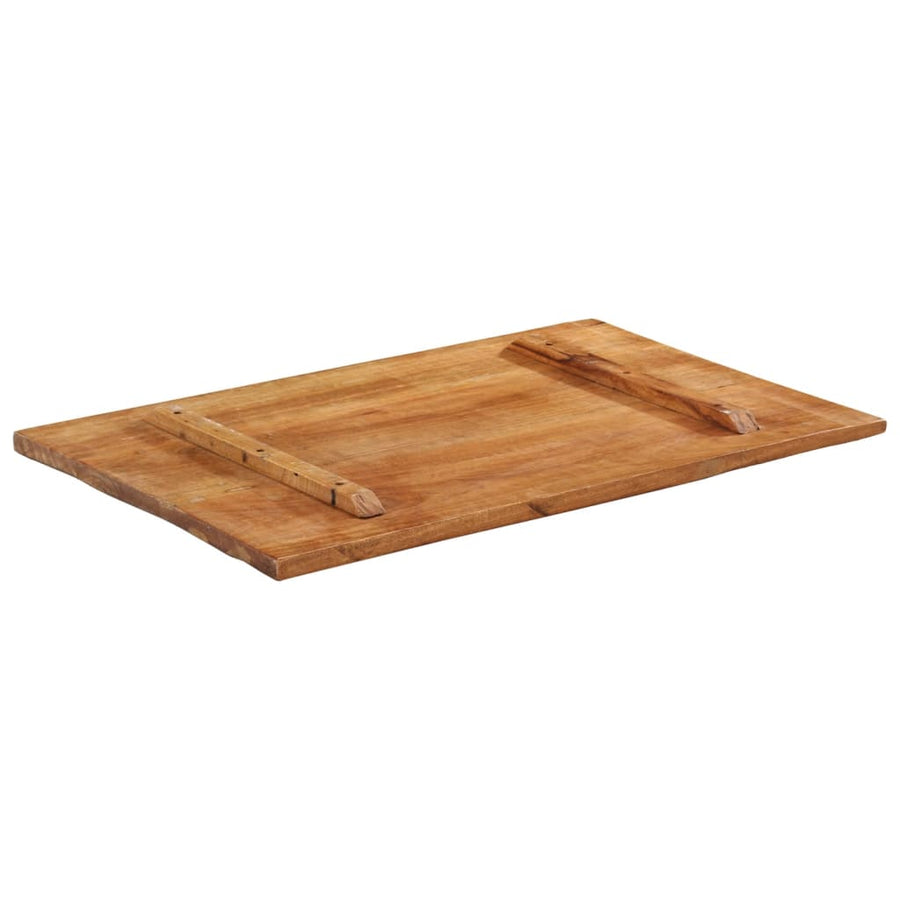 Tafelblad Rechthoekig 25-27 Mm 60X90 Cm 60 x 90 cm 25-27 mm massief gerecycled hout