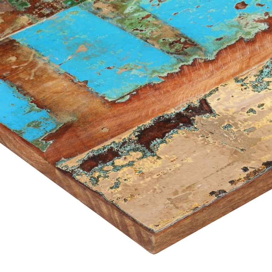 Tafelblad Rechthoekig 25-27 Mm 60X90 Cm 60 x 90 cm 25-27 mm massief gerecycled hout