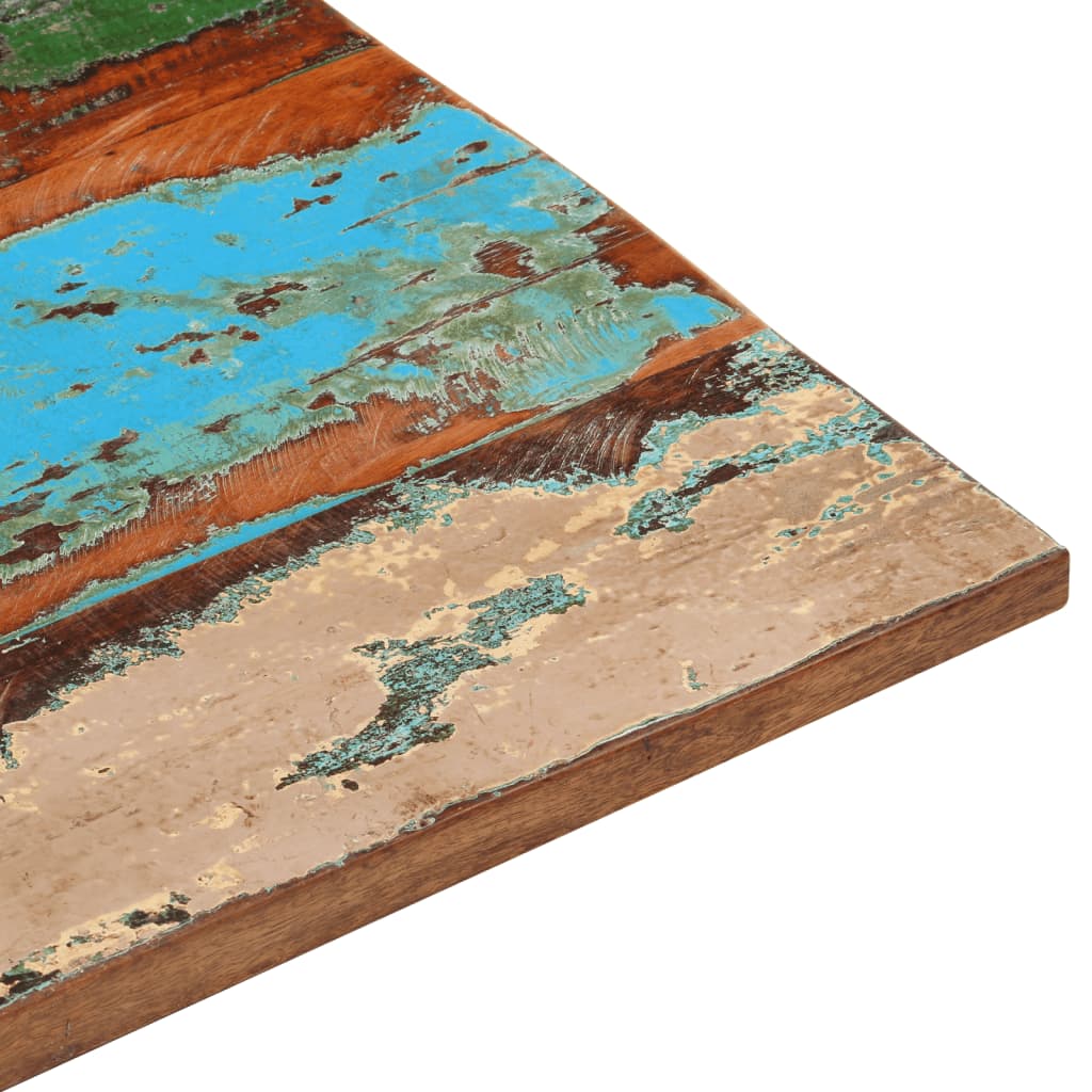 Tafelblad Rechthoekig 25-27 Mm 60X90 Cm 60 x 90 cm 25-27 mm massief gerecycled hout