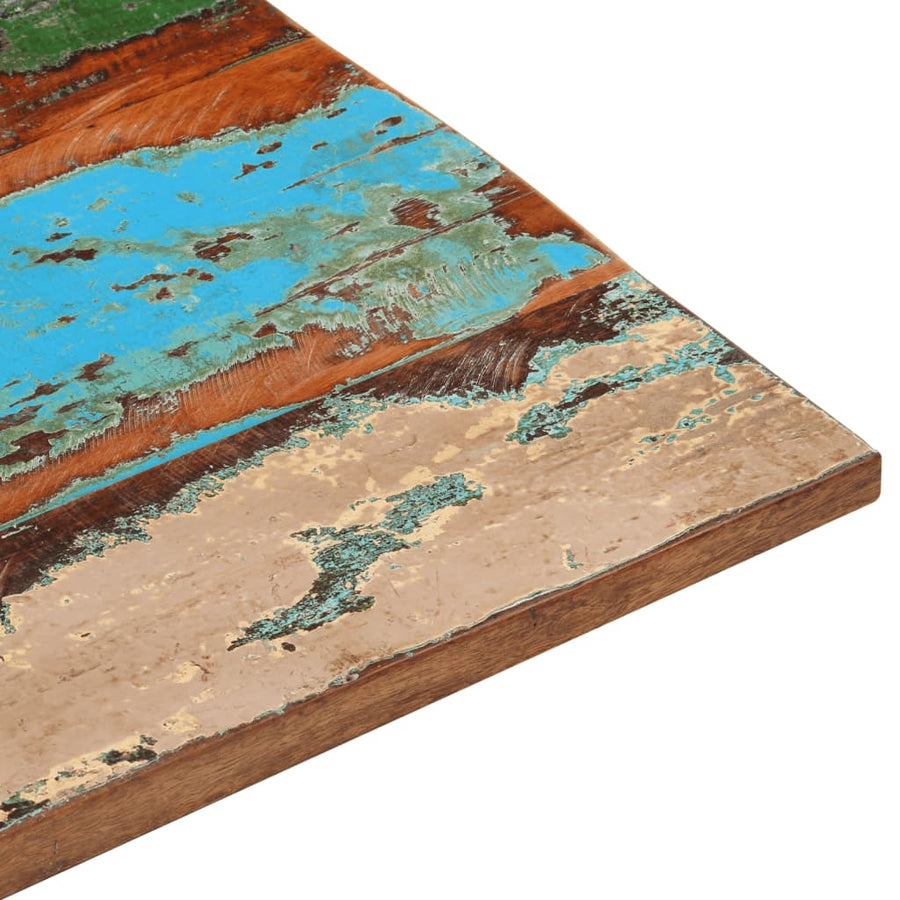 Tafelblad Rechthoekig 25-27 Mm 60X90 Cm 60 x 90 cm 25-27 mm massief gerecycled hout