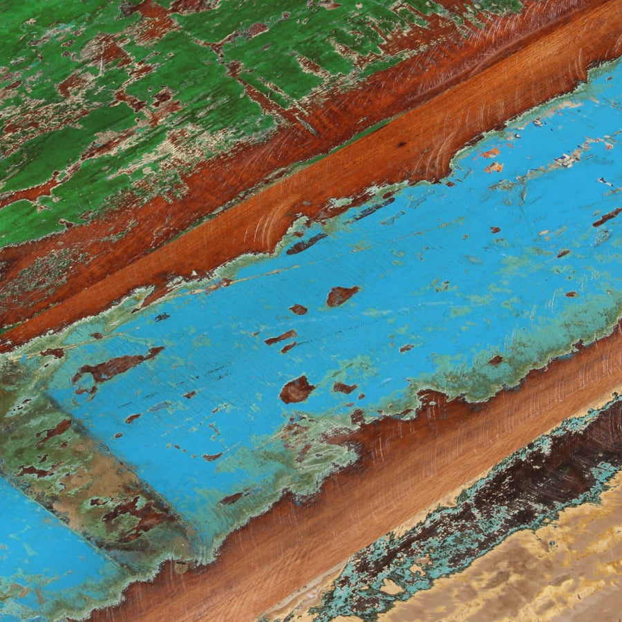 Tafelblad Rechthoekig 25-27 Mm 60X90 Cm 60 x 90 cm 25-27 mm massief gerecycled hout