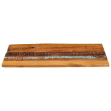 Tafelblad Rechthoekig 25-27 Mm 60X00Cm 60 x 100 cm 25-27 mm massief gerecycled hout