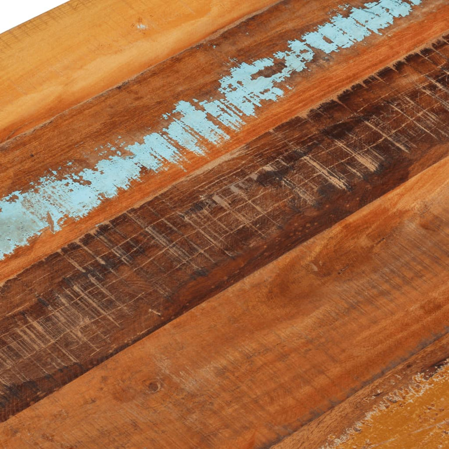 Tafelblad Rechthoekig 25-27 Mm 60X00Cm 60 x 100 cm 25-27 mm massief gerecycled hout