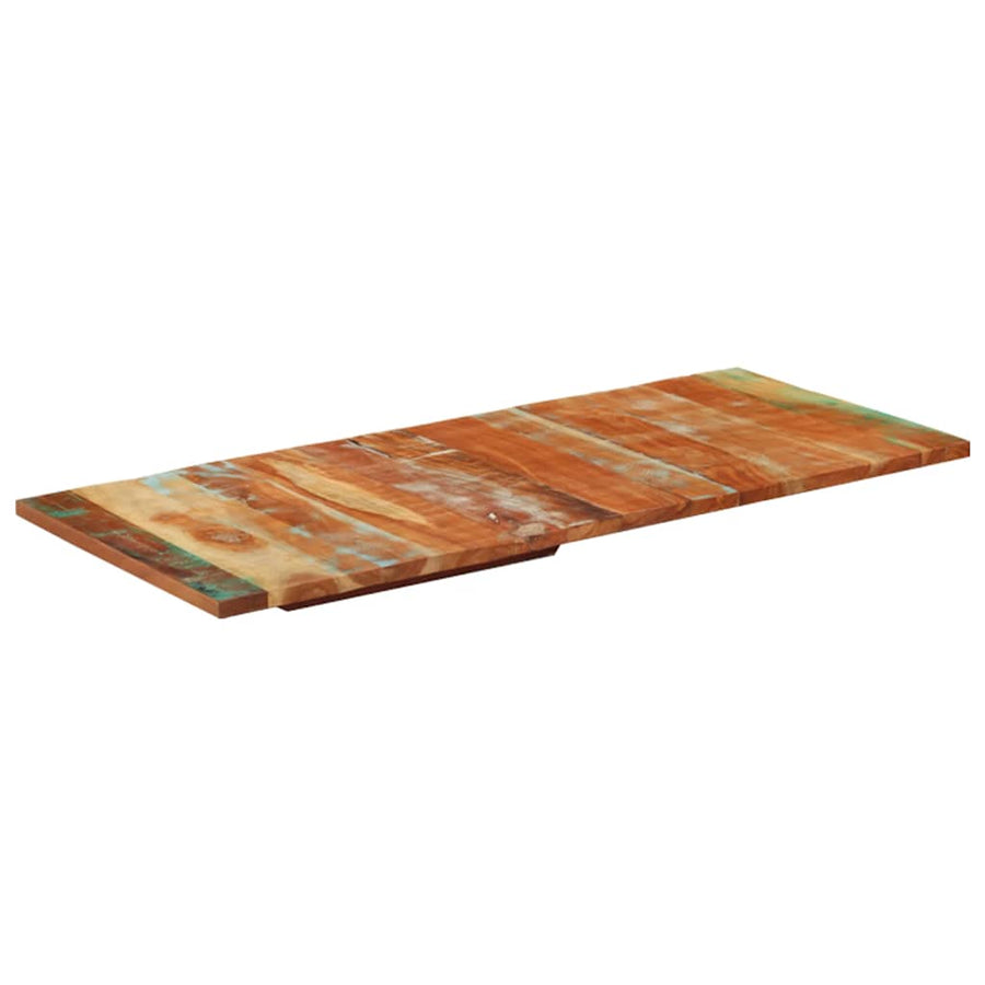 Tafelblad Rechthoekig 25-27 Mm 60X140Cm Massief Gerecycled Hout