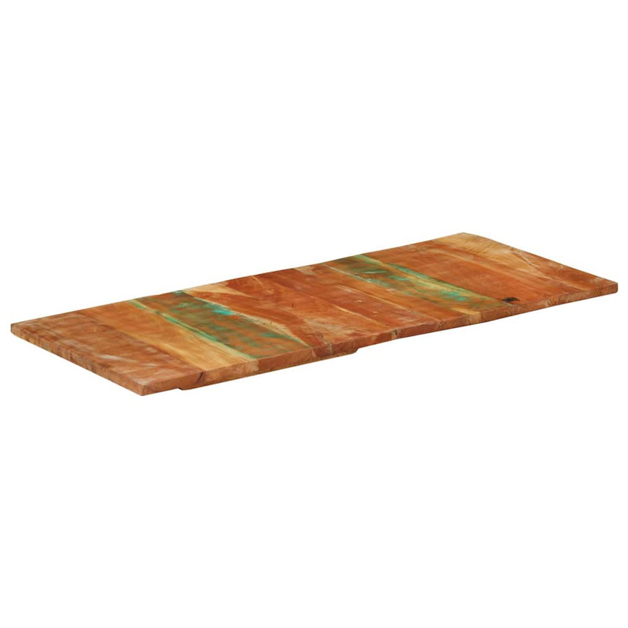 Tafelblad Rechthoekig 25-27 Mm 60X140Cm Massief Gerecycled Hout