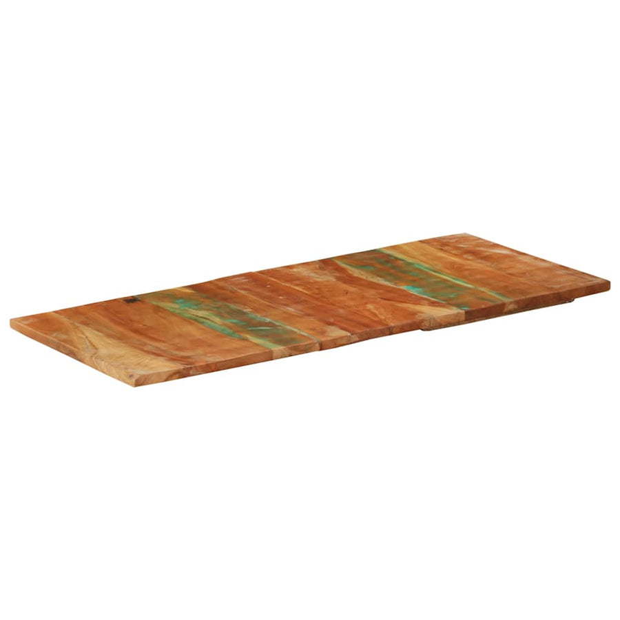Tafelblad Rechthoekig 25-27 Mm 60X140Cm Massief Gerecycled Hout