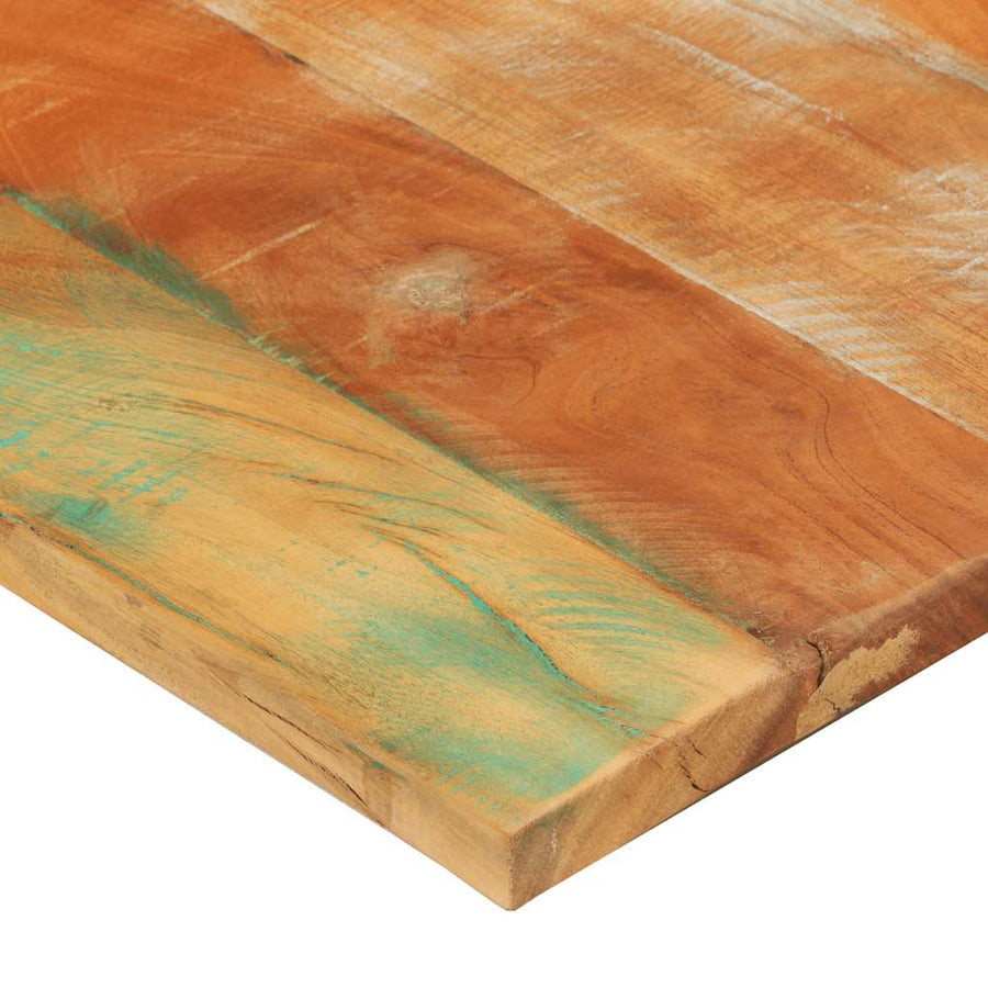 Tafelblad Rechthoekig 25-27 Mm 60X140Cm Massief Gerecycled Hout