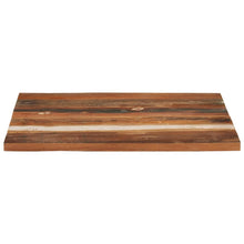 Tafelblad Vierkant 25-27 Mm 70X70 Cm 70 x 70 cm 25-27 mm massief gerecycled hout