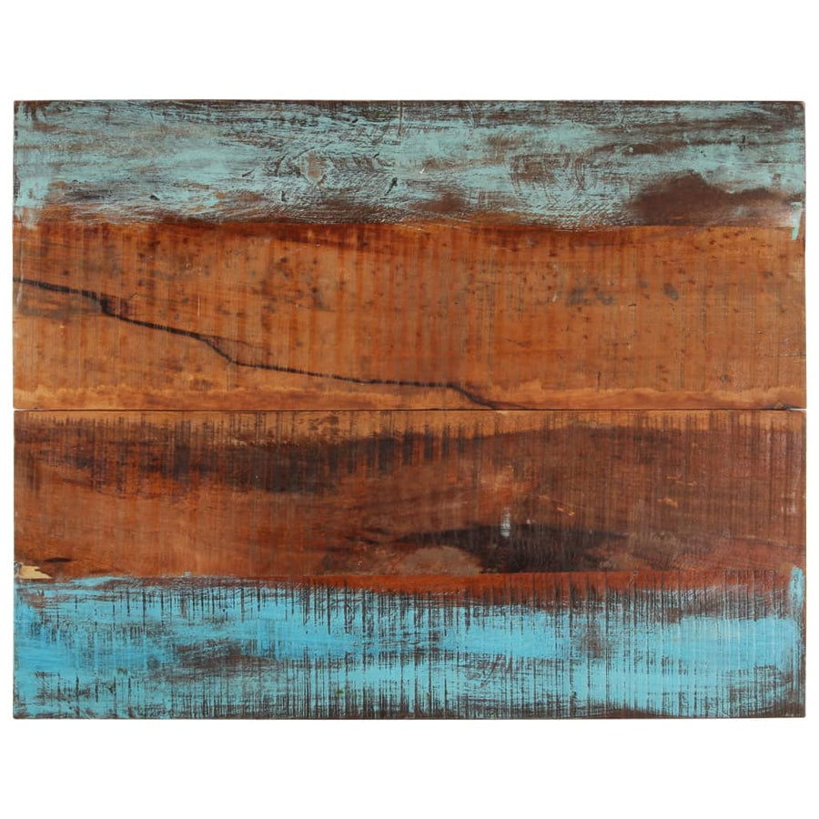 Tafelblad Rechthoekig 25-27 Mm 70X90 Cm 70 x 90 cm 25-27 mm massief gerecycled hout