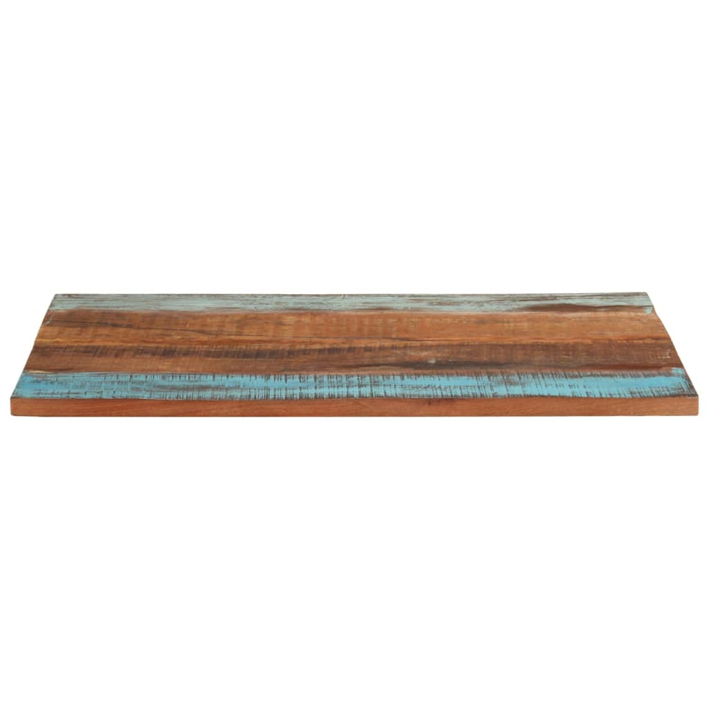 Tafelblad Rechthoekig 25-27 Mm 70X90 Cm 70 x 90 cm 25-27 mm massief gerecycled hout