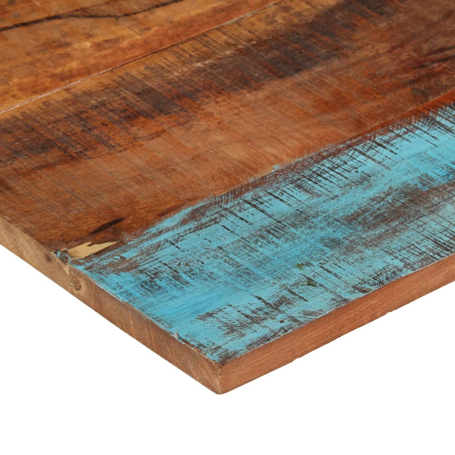 Tafelblad Rechthoekig 25-27 Mm 70X90 Cm 70 x 90 cm 25-27 mm massief gerecycled hout