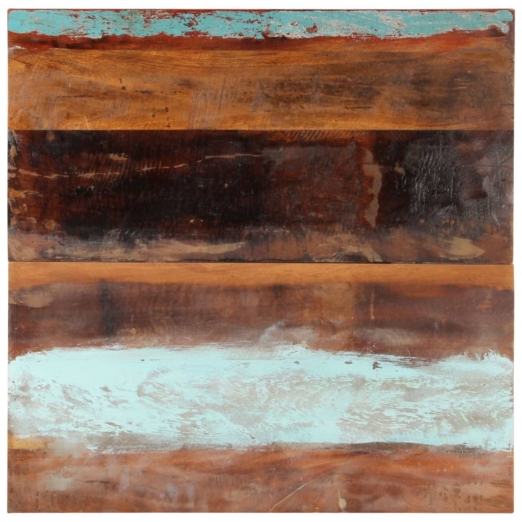 Tafelblad Vierkant 25-27 Mm 80X80 Cm 80 x 80 cm 25-27 mm massief gerecycled hout