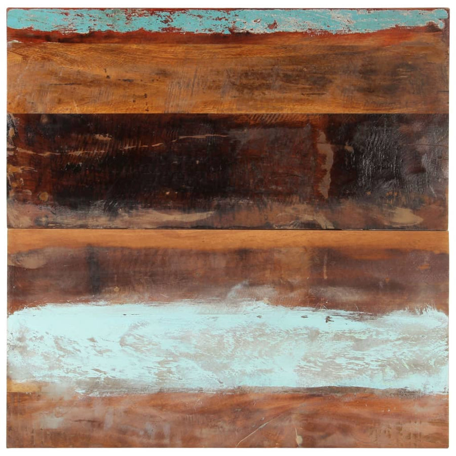 Tafelblad Vierkant 25-27 Mm 80X80 Cm 80 x 80 cm 25-27 mm massief gerecycled hout