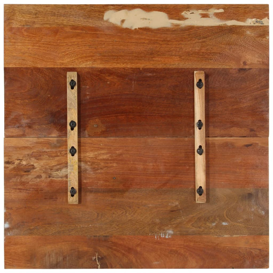 Tafelblad Vierkant 25-27 Mm 80X80 Cm 80 x 80 cm 25-27 mm massief gerecycled hout