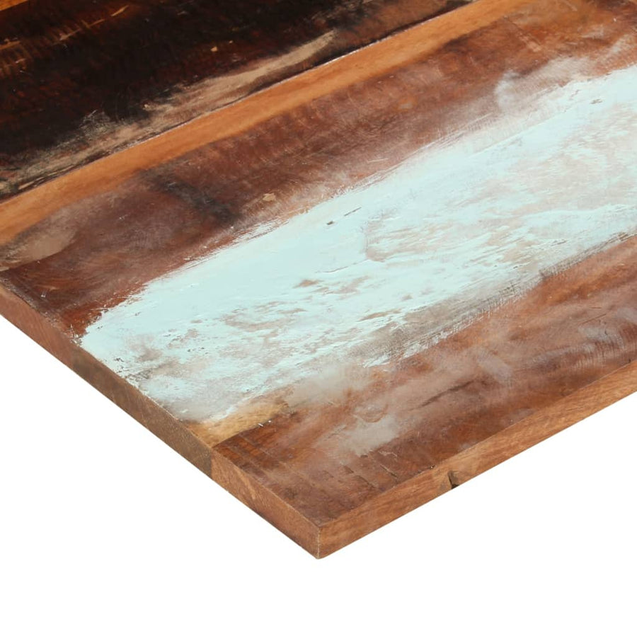 Tafelblad Vierkant 25-27 Mm 80X80 Cm 80 x 80 cm 25-27 mm massief gerecycled hout
