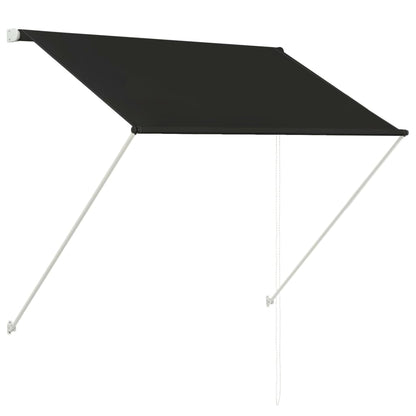 Luifel Uittrekbaar 100 x 150 cm Antraciet