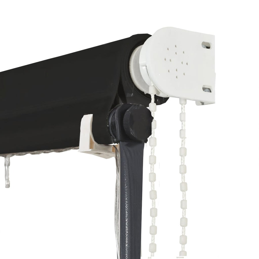 Luifel Uittrekbaar Met Led 350 x 150 cm Antraciet