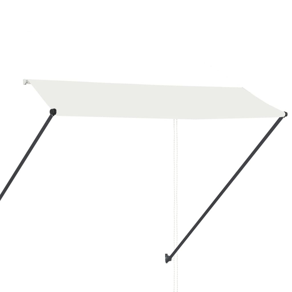 Luifel Uittrekbaar Met Led 300 x 150 cm Crème