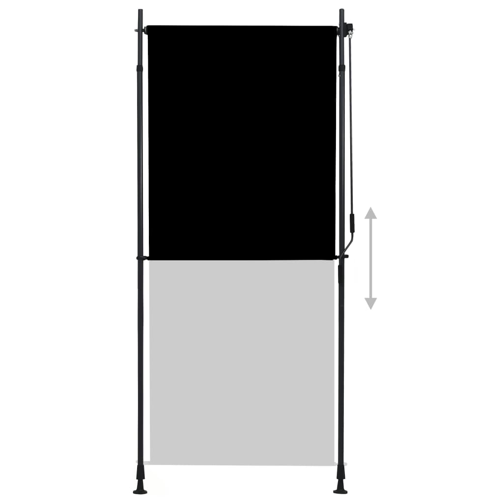Rolgordijn Voor Buiten 100 x 270 cm Antraciet