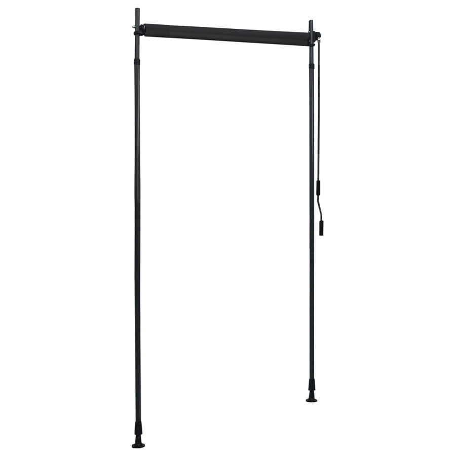 Rolgordijn Voor Buiten 100 x 270 cm Antraciet