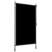 Rolgordijn buiten 120x270 cm antraciet