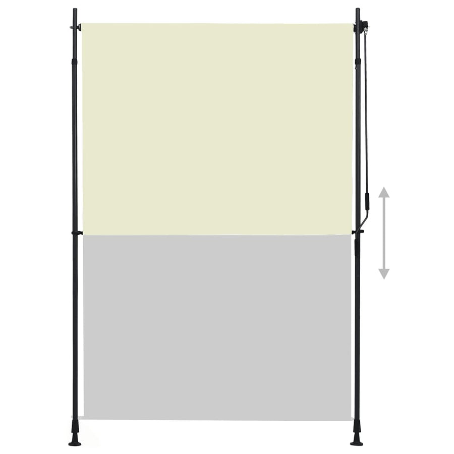 Rolgordijn Voor Buiten 150 x 270 cm Crème