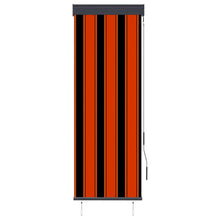 Rolgordijn Voor Buiten 60 x 250 cm Oranje en bruin