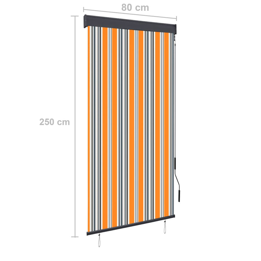 Rolgordijn Voor Buiten 80 x 250 cm