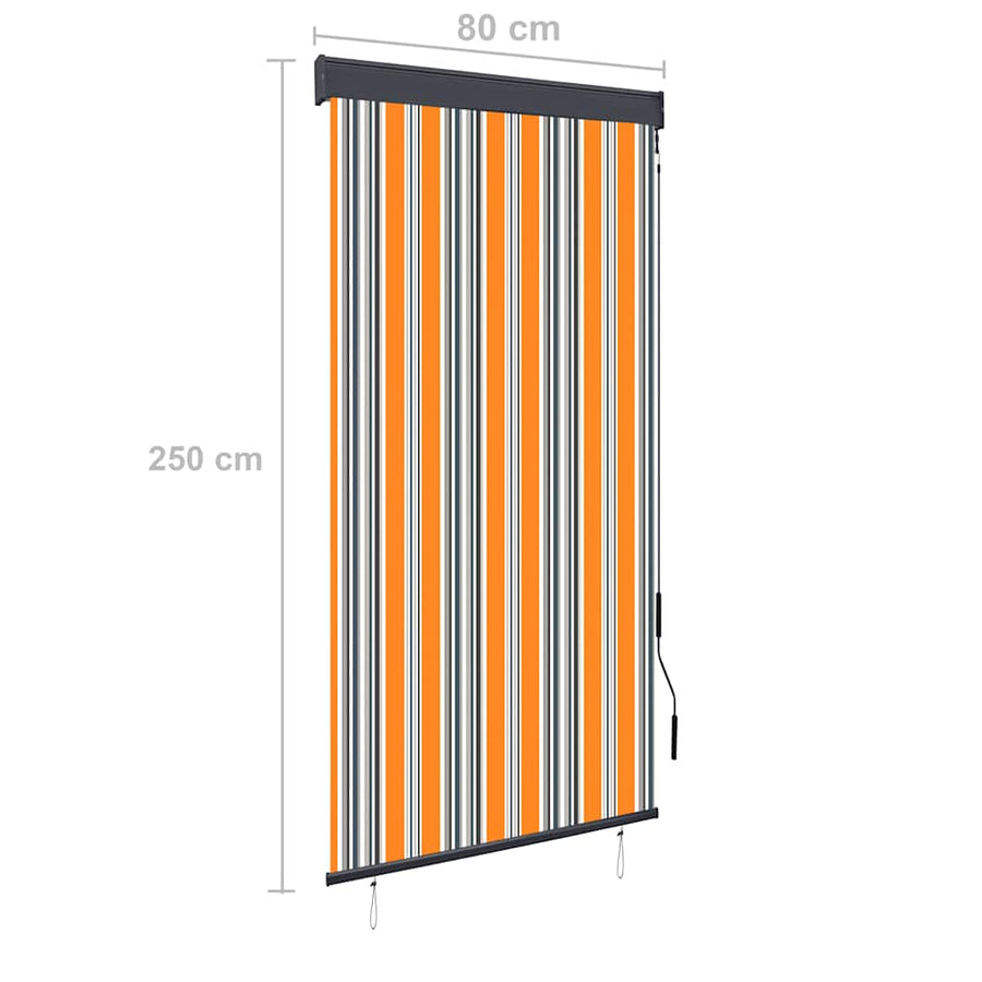 Rolgordijn Voor Buiten 80 x 250 cm
