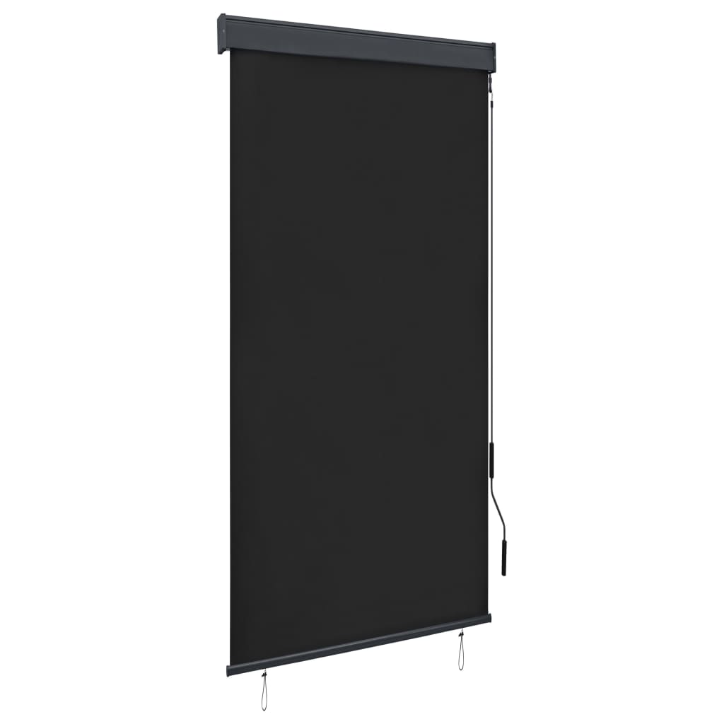 Rolgordijn voor buiten 80x250 cm antraciet