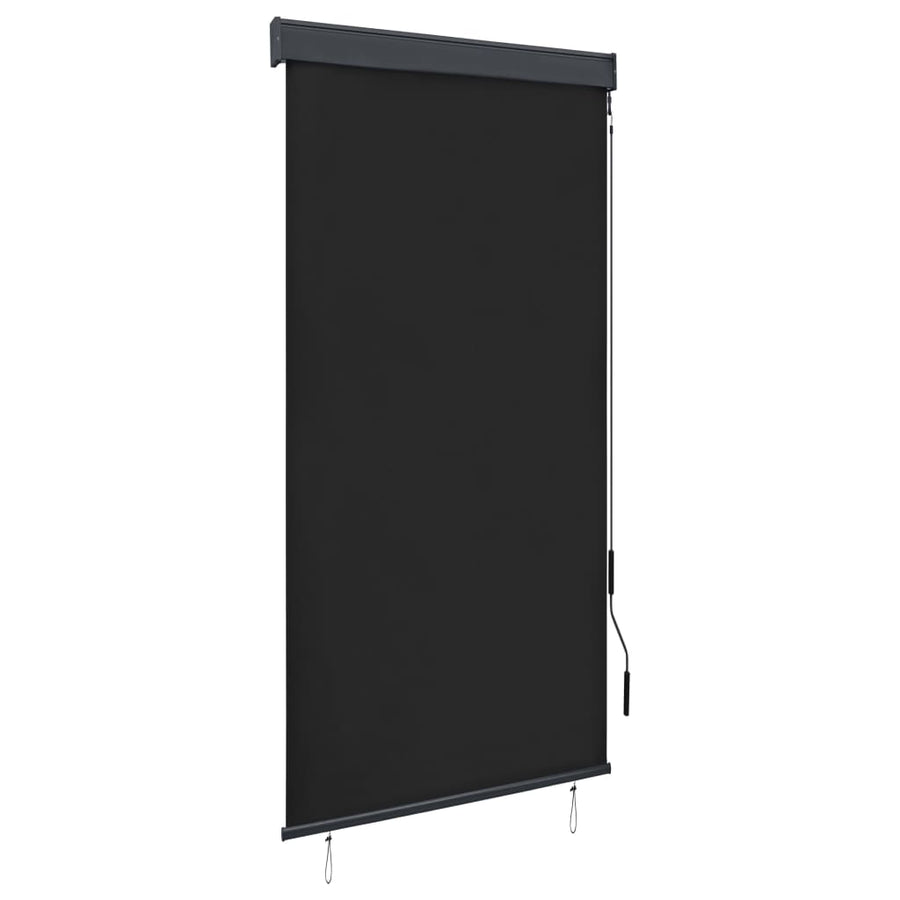 Rolgordijn voor buiten 80x250 cm antraciet
