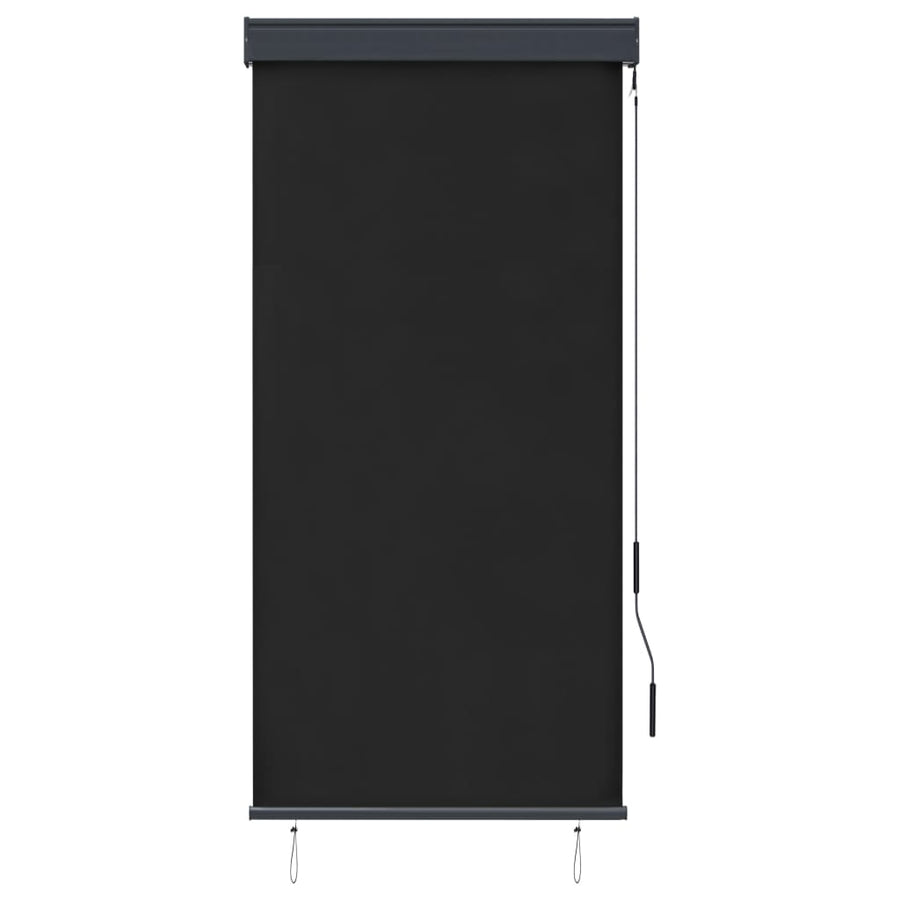 Rolgordijn voor buiten 80x250 cm antraciet