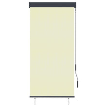 Rolgordijn voor buiten 80x250 cm crème